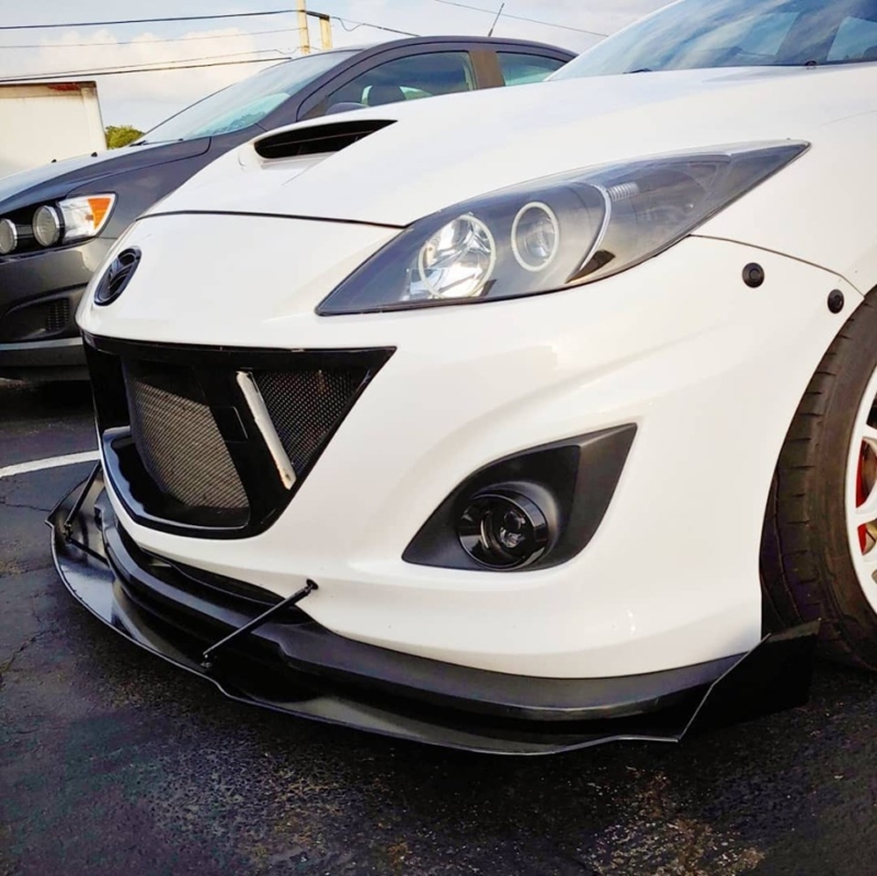 Mazdaspeed3 Gen 2 Front Splitter - Image 2