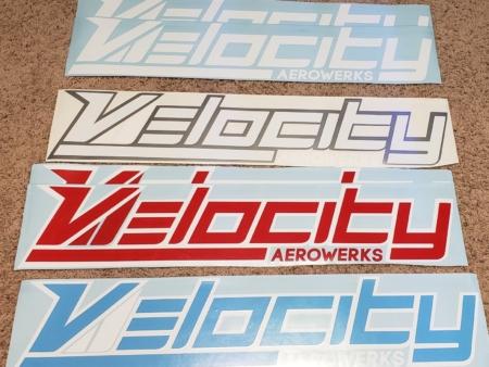 Velocity Aerowerks Window Banner
