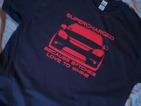 Cobalt SS Supercharged Shirts - B****es Love To Whine - Large