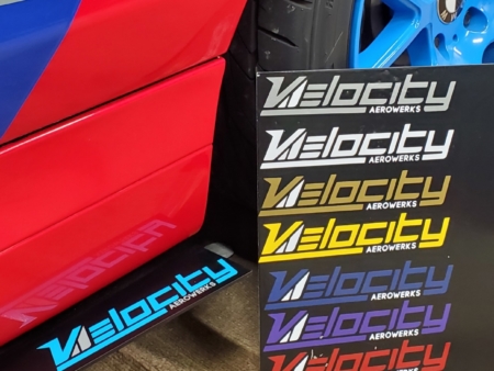 Velocity Logo Stickers