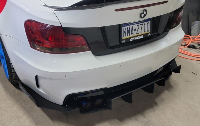 BMW 135i Rear Diffuser - Image 6