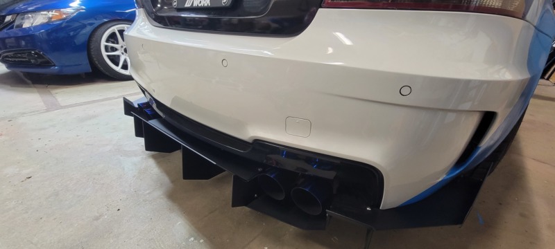 BMW 135i Rear Diffuser - Image 8