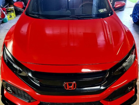 2018 Honda Civic Hatch Front Splitter